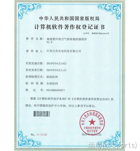 软件著作证书